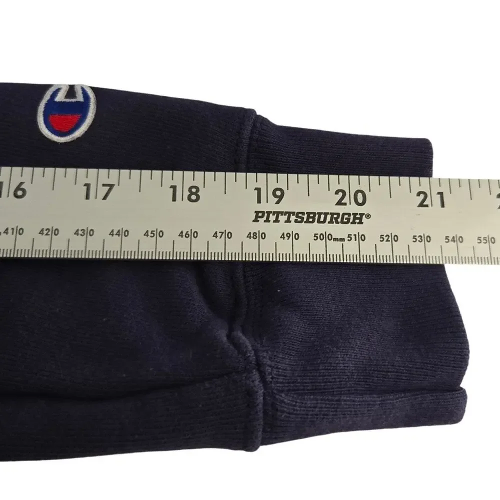 Champion Reverse Weave Athletic Streetwear Minimalist Capsule Wardrobe Hoodie M